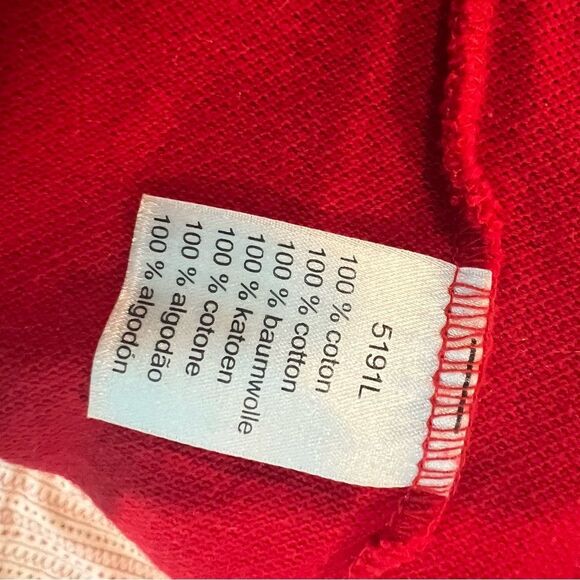 La coste red polo classic in size 6 USA XL - Picture 4 of 4